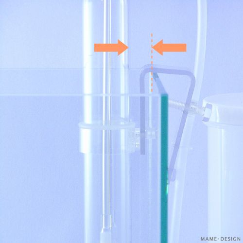 設置時のすき間【 マメスキマー 】マメデザイン-アクア